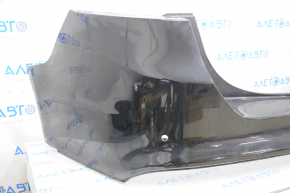 Rear bumper bare Ford Fusion mk5 13-18 for parking sensors, black, scratches