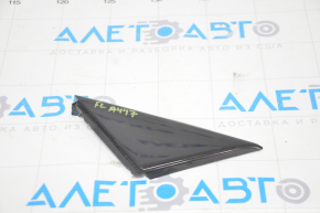 Triangle plug door front left Audi A4 B9 17-25 black gloss