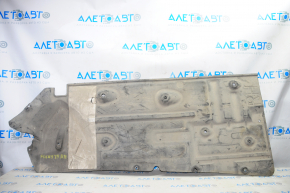 Right underbody protection Ford Focus mk3 15-18 rest, broken fasteners, tears