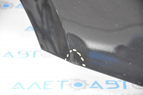 Front right wing Audi A4 B9 17-19 with bracket, black LY9B, bumpers