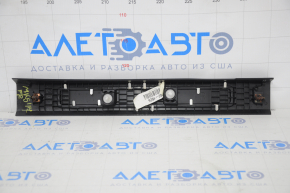 Door sill trim front right Ford Fusion mk5 17-20 black with chrome insert, scratches