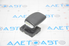 Gear knob Audi A4 B9 17-25 with upper trim, leather, black