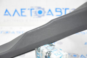 Center pillar trim lower right Audi A4 B9 17-25 black, scratches