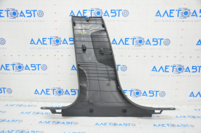 Center pillar trim lower right Audi A4 B9 17-25 black, scratches