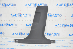 Center pillar trim lower right Audi A4 B9 17-25 black, scratches