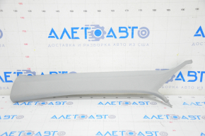 Front pillar trim upper left Audi A4 B9 17-25 gray