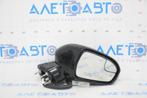Side mirror right Ford Fusion mk5 13-20 11 pins, turn signal, heated, black