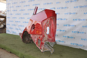 Quarter wing rear left Toyota Prius V 12-17 red, pokes