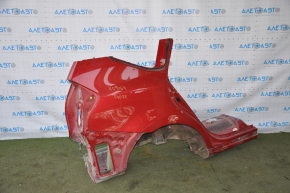 Quarter wing rear right Toyota Prius V 12-17 red, pokes