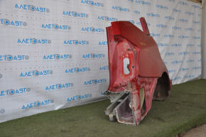 Quarter wing rear right Toyota Prius V 12-17 red, pokes