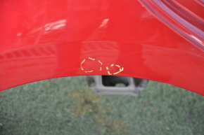 Quarter wing rear right Toyota Prius V 12-17 red, pokes