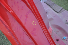 Quarter wing rear right Toyota Prius V 12-17 red, pokes