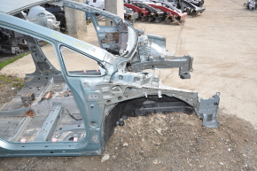 Front right quarter Toyota Prius 30 10-15 on the body, green