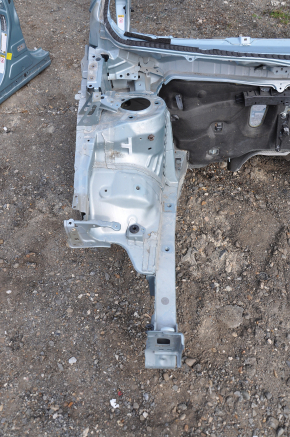 Front right quarter Toyota Prius 30 10-15 on the body, green