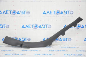 Door sill trim inner rear right Audi A4 B9 17-25 black