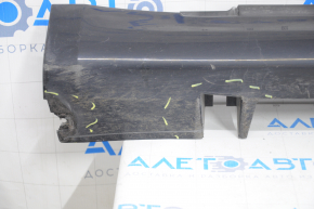 Left threshold Ford Fusion mk5 13-20 black, worn, missing fragment, broken fasteners