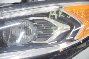 Headlight front left complete Ford Fusion mk5 17-20 LED, with DRL, sand