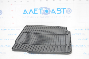 Interior mat rear right Ford Fusion mk5 13-20 rubber, black