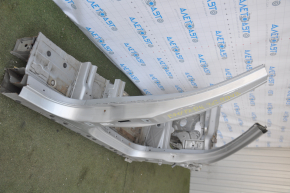 Front right quarter BMW X5 E70 07-13 silver, with central pillar