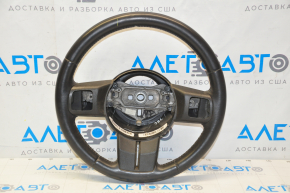 Naked steering wheel Jeep Compass 11-16 leather black, with pads, scratches