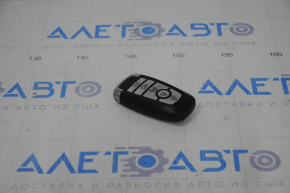 Ford Fusion mk5 17-20 key 5 buttons, scratches, worn, chrome is worn