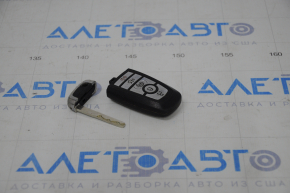 Ford Fusion mk5 17-20 key 5 buttons, scratches, worn, chrome is worn