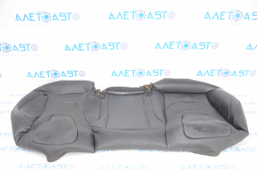 Seat upholstery 2 row Ford Fusion mk5 17-20 titanium, leather black, with armrest