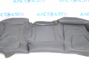 Seat upholstery 2 row Ford Fusion mk5 17-20 titanium, leather black, with armrest
