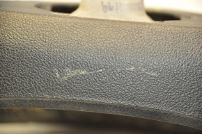 Naked steering wheel Toyota Prius 50 16-22 leather black, scuffs on leather, scratch on plastic