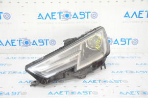 Front left headlight complete Audi A4 B9 17-19 xenon+LED, web in glass, sand