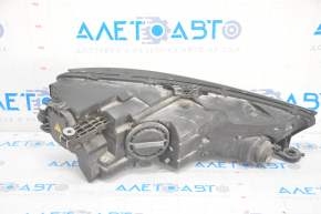 Front left headlight complete Audi A4 B9 17-19 xenon+LED, web in glass, sand