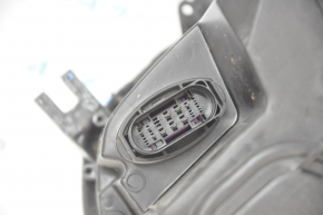 Front right headlight complete Audi A4 B9 17-19 xenon+LED, web in glass, sand