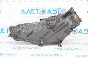Front right headlight complete Audi A4 B9 17-19 xenon+LED, web in glass, sand