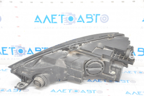Front right headlight complete Audi A4 B9 17-19 xenon+LED, web in glass, sand