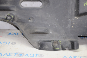 Bottom protection left Chrysler 200 15-17 is dented, the tear is strong