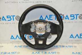 Naked steering wheel Subaru Outback 15-19 leather, black, with pads