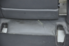 Rear row of seats 2nd row Audi A4 B9 17-19 leather, black, cut