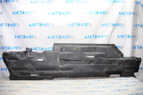 Right underbody protection Jeep Cherokee KL 14-18, torn, dented