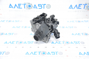 Cooling pump with thermostat housing assembly Audi A4 B9 17-25 2.0T