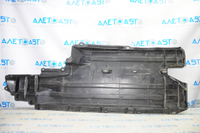 Left underbody protection Subaru XV Crosstrek 13-13 cracks, dented