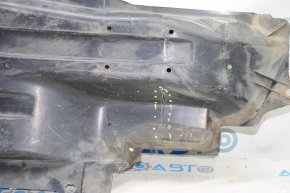 Left underbody protection Subaru XV Crosstrek 13-13 cracks, dented