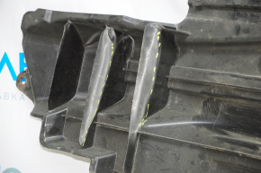 Left underbody protection Subaru XV Crosstrek 13-13 cracks, dented