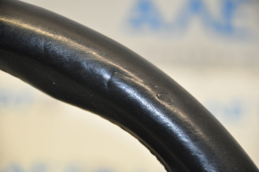 Steering wheel bare Lincoln MKC 15 - leather black, without lower buttons, dents on leather