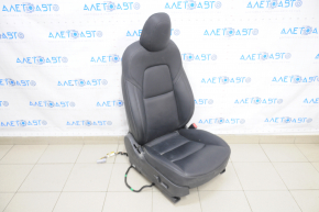Tesla Model 3 18 passenger seat - black leather, with airbag, electric with tensioner, scratch on leather