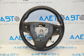 Bare steering wheel Cadillac CTS 14-19 without heating, leather black, without buttons and paddles