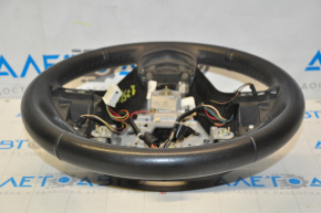 Bare steering wheel Cadillac CTS 14-19 without heating, leather black, without buttons and paddles