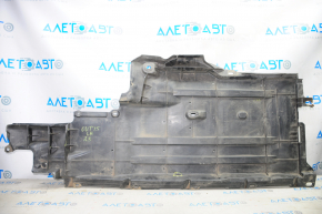 Left underbody protection Subaru Outback 15-19 broken, cracked, dented