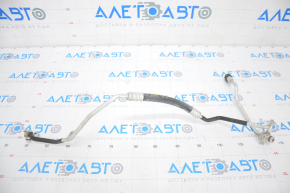 Air conditioner tube compressor-heater third Audi A4 B9 17-25 2.0T long r134a