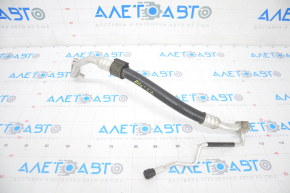 Air conditioner tube compressor-heater third Audi A4 B9 17-25 2.0T short r134a
