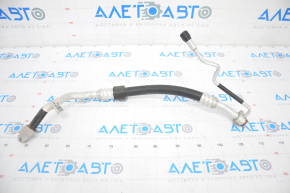 Air conditioner tube compressor-heater third Audi A4 B9 17-25 2.0T short r134a